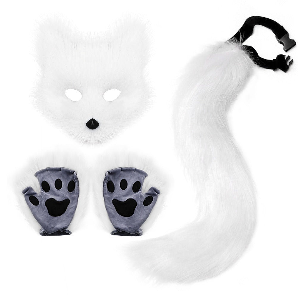 FERAL SET // Fox Mask, Gloves & Tail