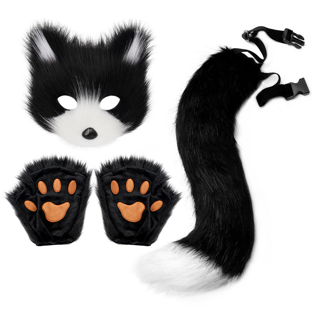 FERAL SET // Fox Mask, Gloves & Tail