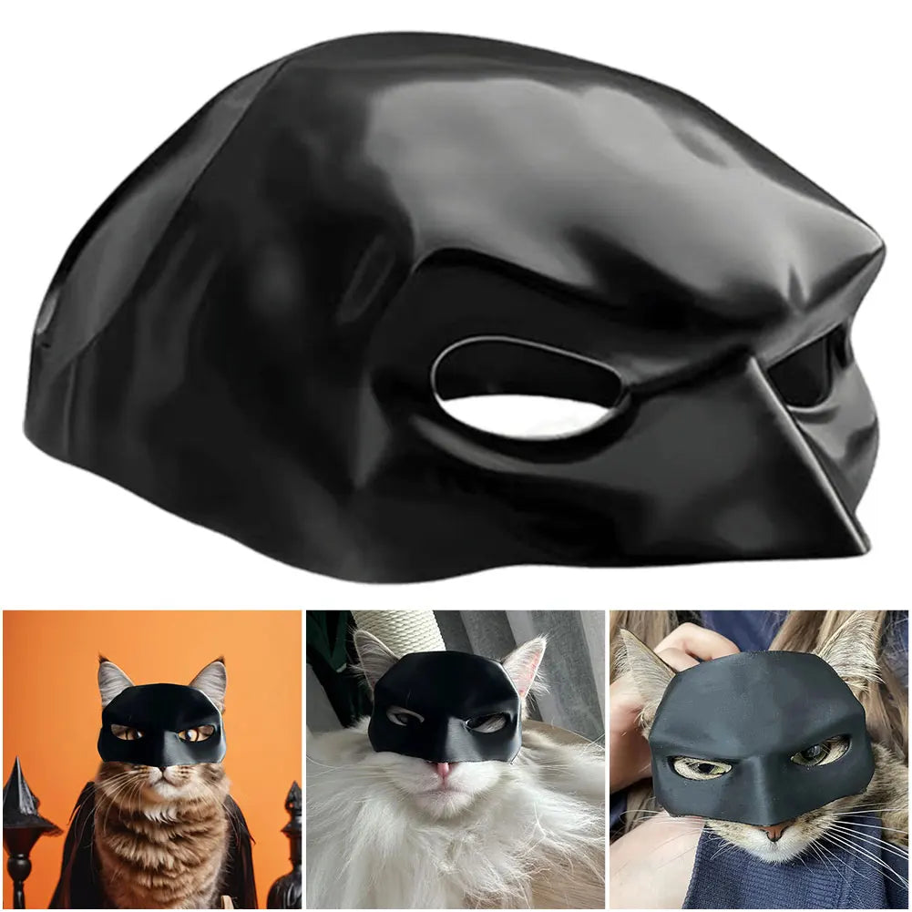 NIGHTCAT // Black Bat Cat Mask
