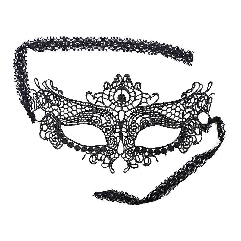 MIDNIGHT LACE // Masquerade Mask
