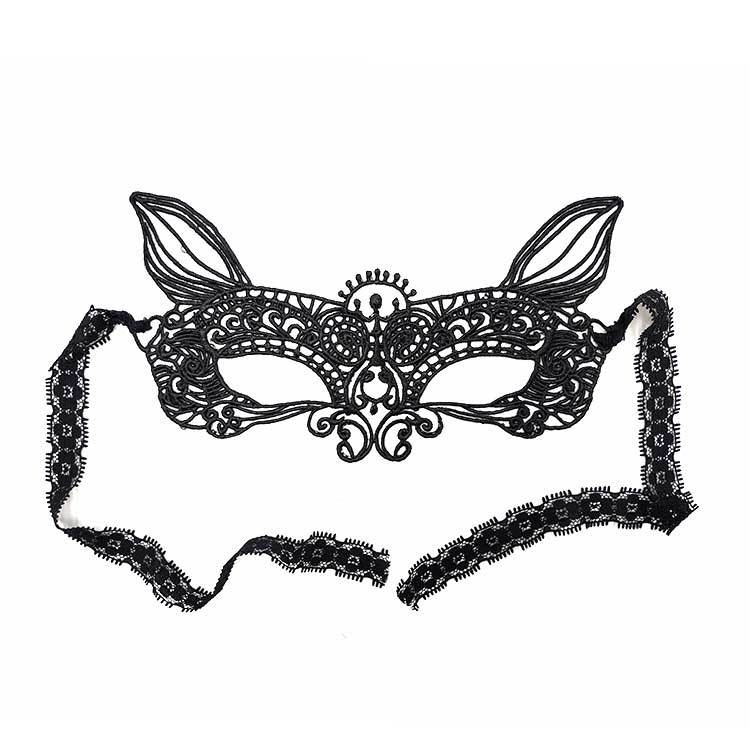 MIDNIGHT LACE // Masquerade Mask