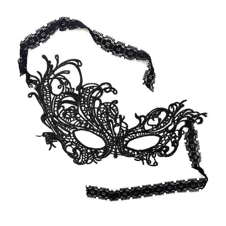 MIDNIGHT LACE // Masquerade Mask