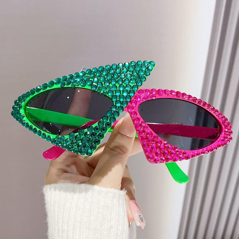 ALIEN FRAME // Rhinestone Festival Sunglasses