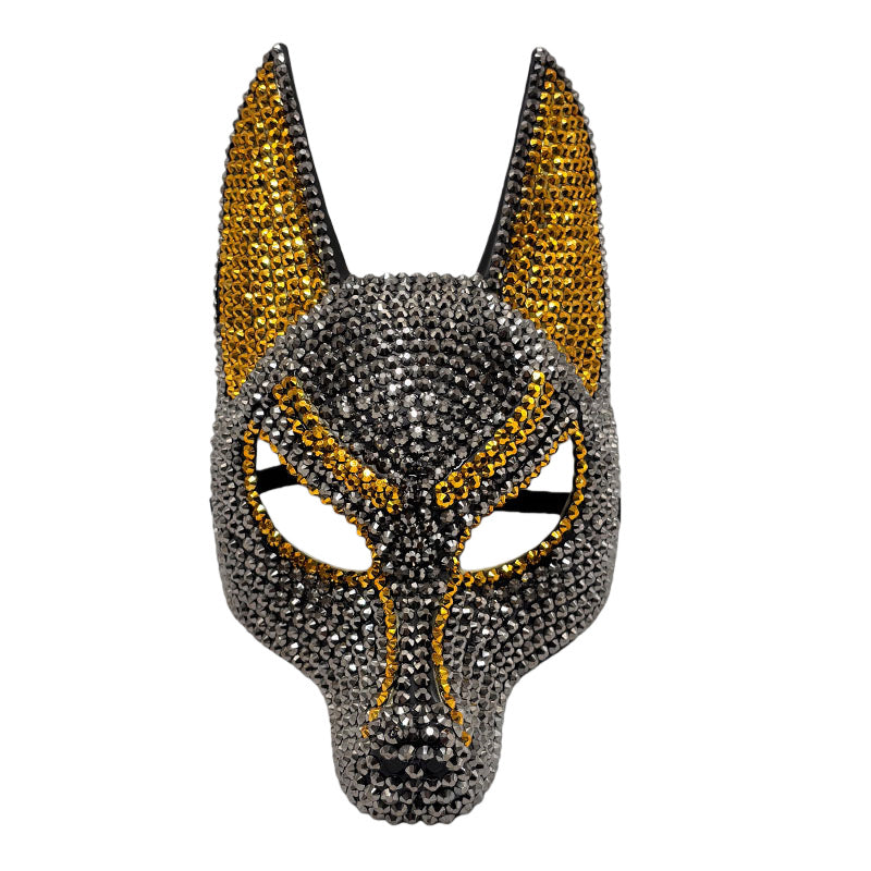 ANUBIS // Rhinestone Festival Mask