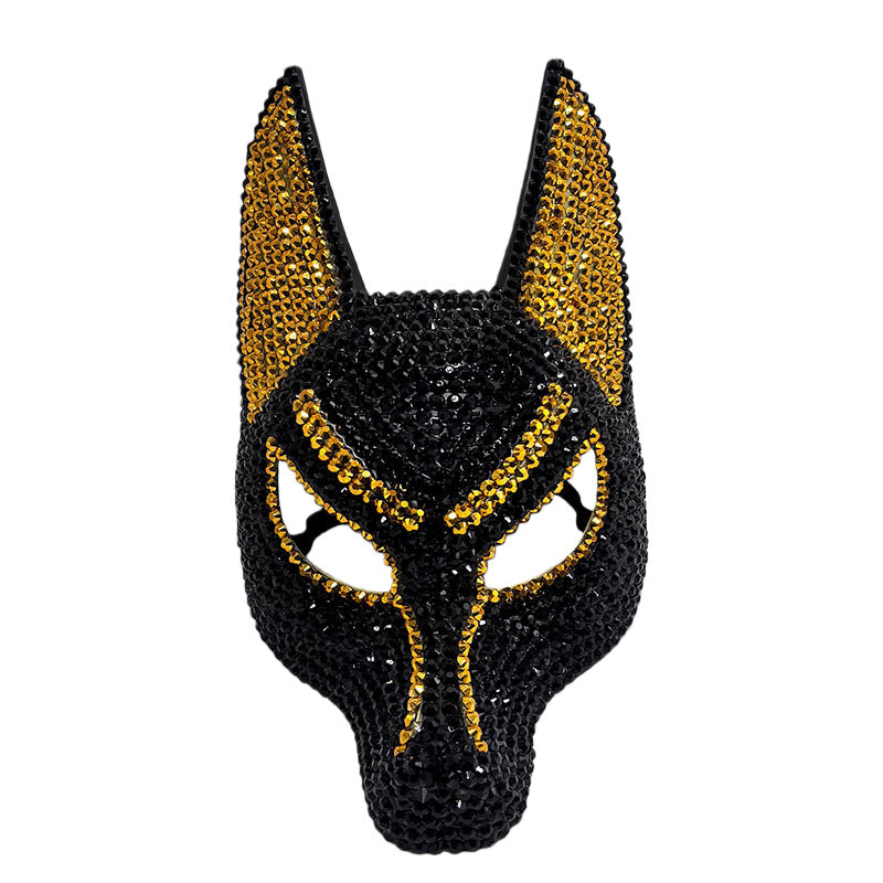 ANUBIS // Rhinestone Festival Mask