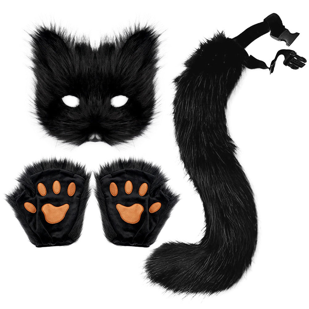 FERAL SET // Fox Mask, Gloves & Tail