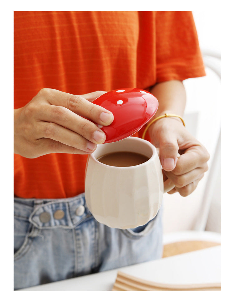 RED CAP // Mushroom Mug