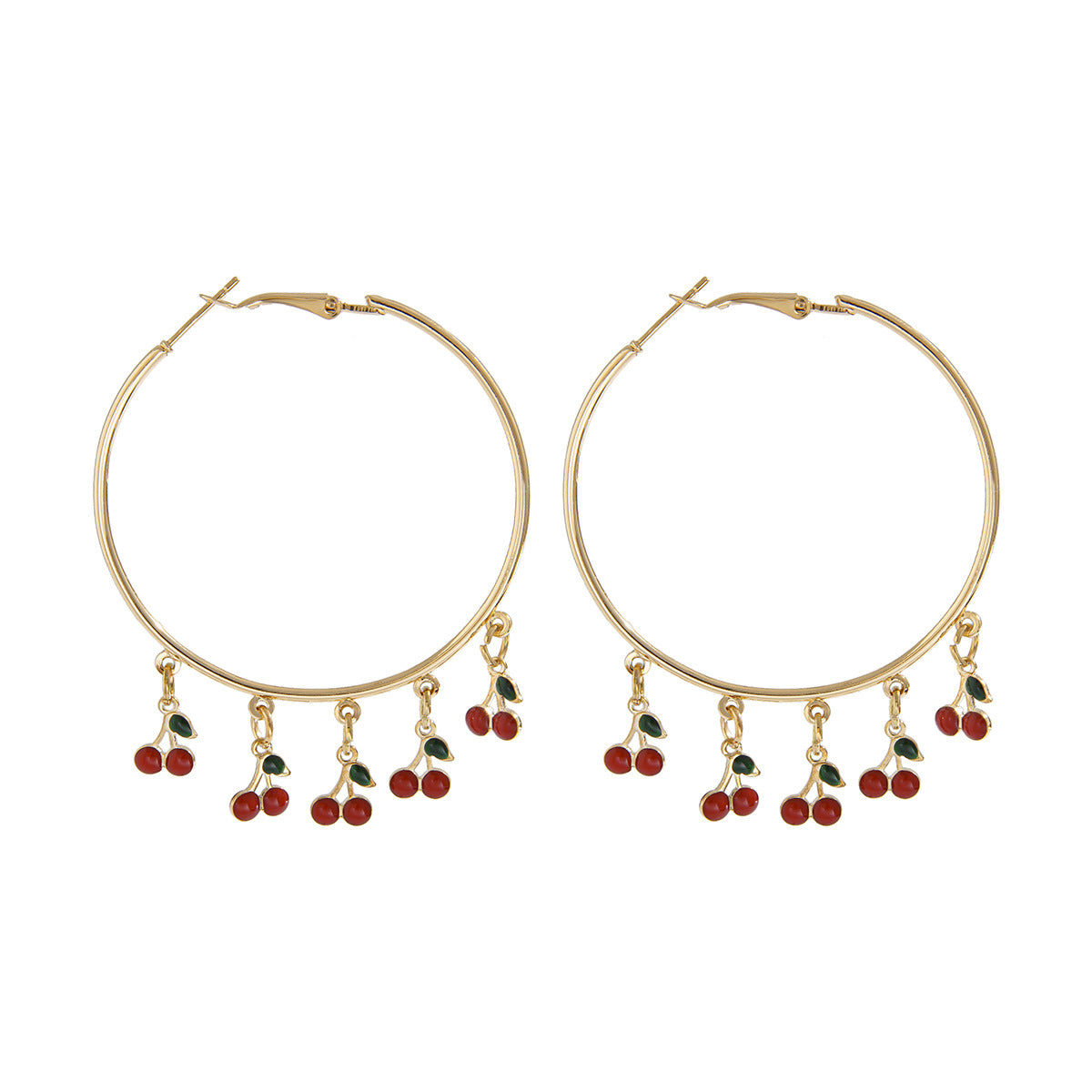 MYCELIA // Mushroom & Cherry Earrings