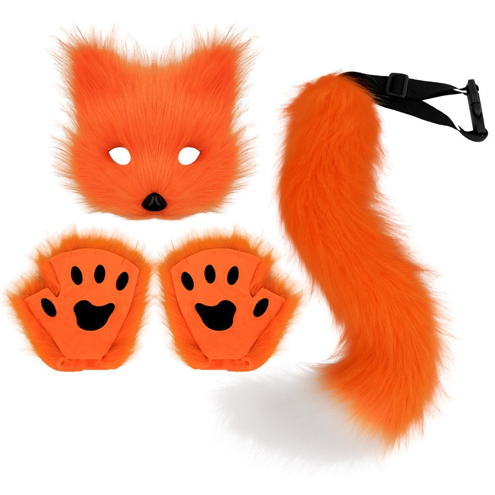 FERAL SET // Fox Mask, Gloves & Tail