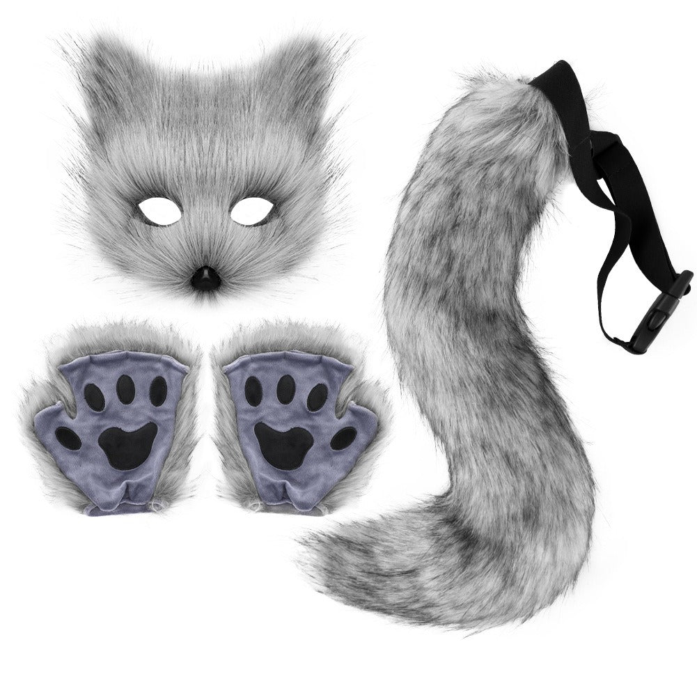 FERAL SET // Fox Mask, Gloves & Tail