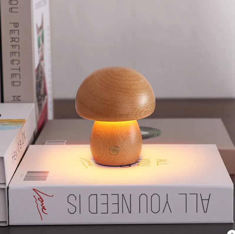 WOODCAP // Rechargeable Mushroom Light