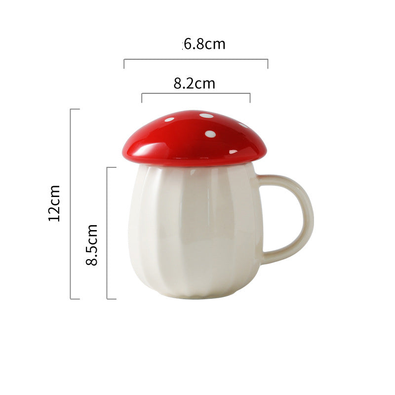 RED CAP // Mushroom Mug
