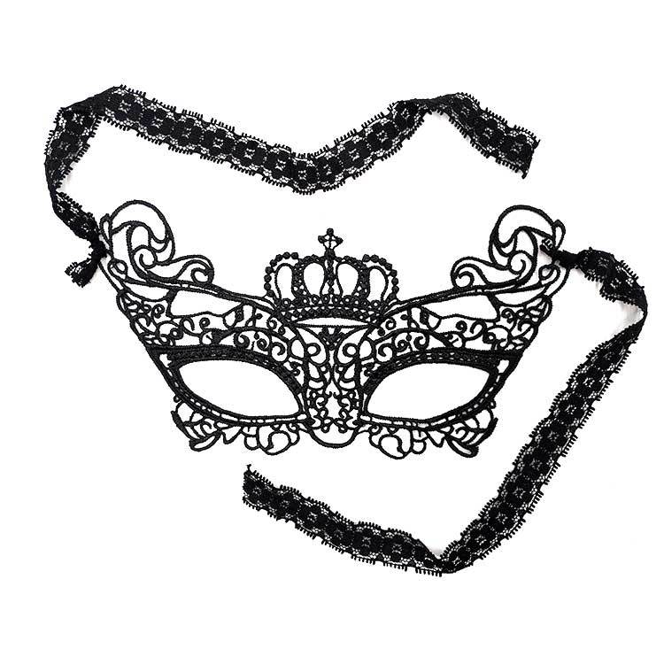 MIDNIGHT LACE // Masquerade Mask