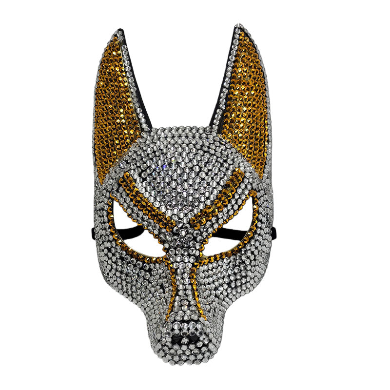 ANUBIS // Rhinestone Festival Mask
