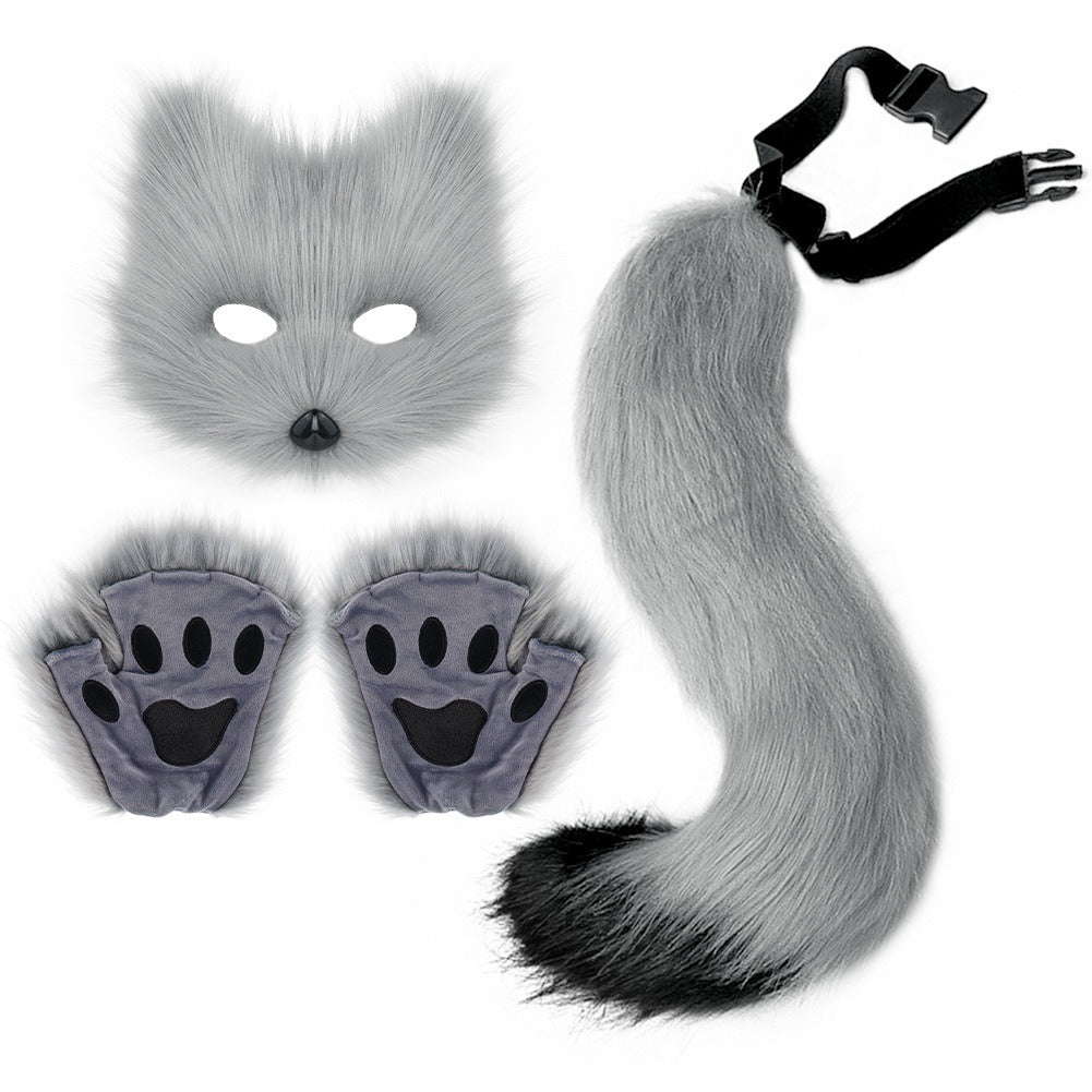 FERAL SET // Fox Mask, Gloves & Tail