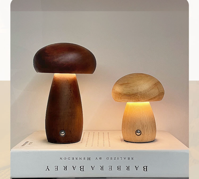 WOODCAP // Rechargeable Mushroom Light